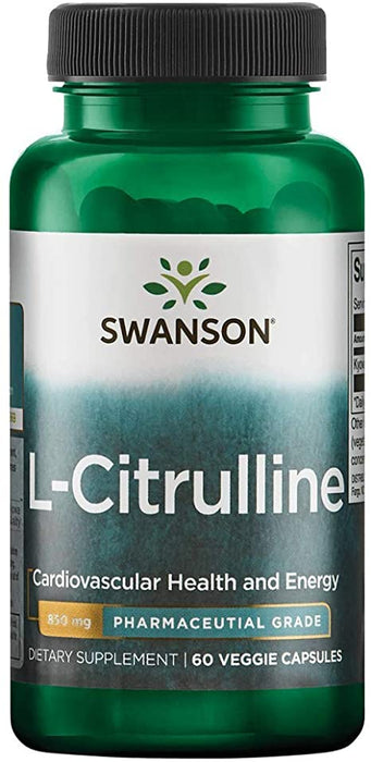 Swanson L-Citrulline 850 MG Vitamin, 60 ct