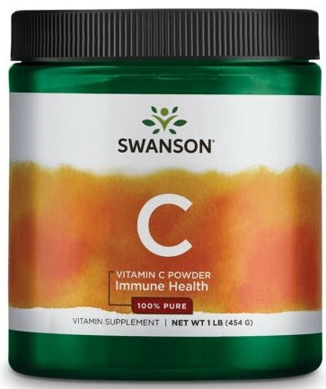 Swanson Vitamin C Powder Vitamin Supplement, 454 gr