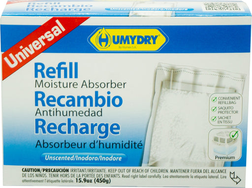 Humydry Moisture Absorber Refill, Unscented, 450 gr