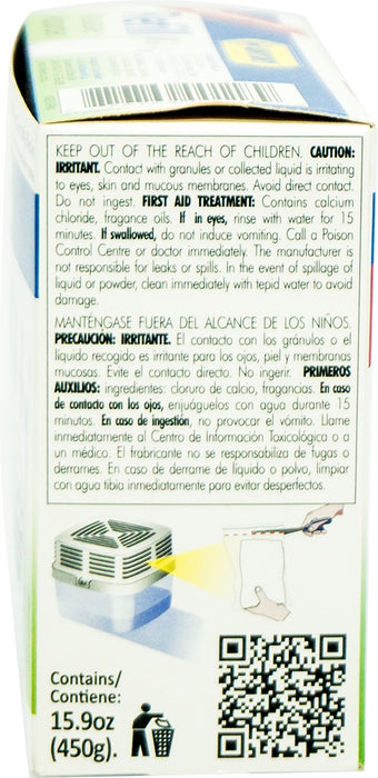 Humydry Moisture Absorber 2-in-1 Air Freshener Refill, Apple Scent, 450 gr