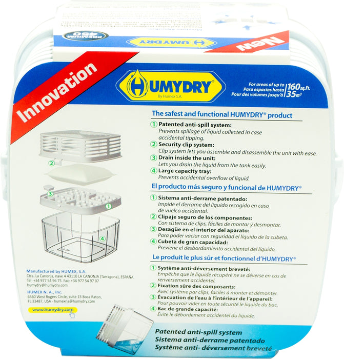 Humydry Moisture Absorber Fresh Living, Unscented, 450 gr