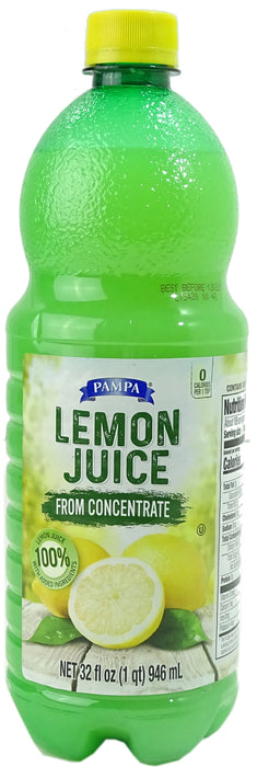 Pampa Lemon Juice 32 oz