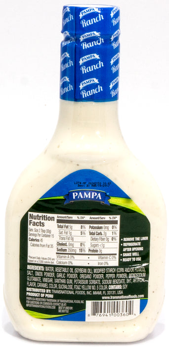Pampa Ranch Dressing, 16 oz