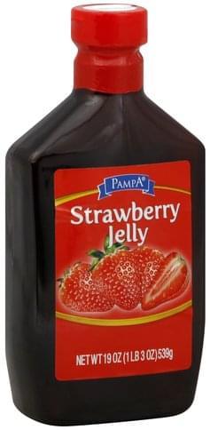 Pampa Strawberry Jelly, 539 gr