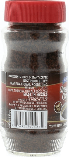 Pampa Instand Coffee, 1.76 oz