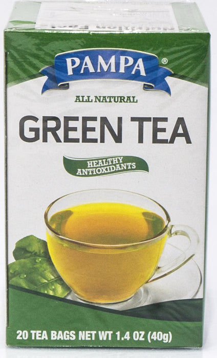 Pampa Green Tea, All Natural, 20 ct