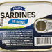 Pampa Sardines in Brine, 3.75 oz