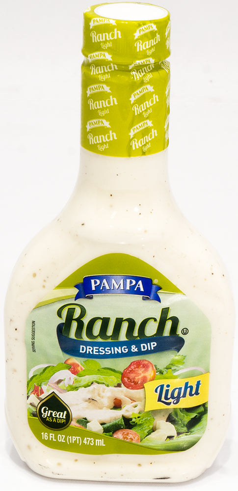 Pampa Ranch Dressing, Light, 16 oz