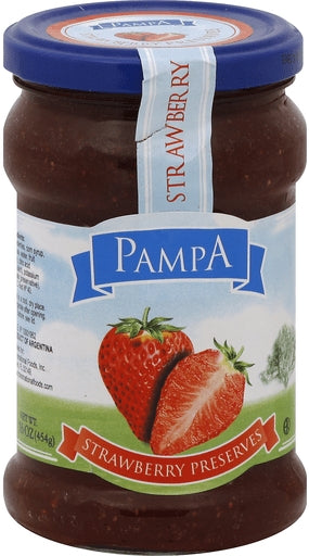 Pampa Strawberry Preserves, 454 gr