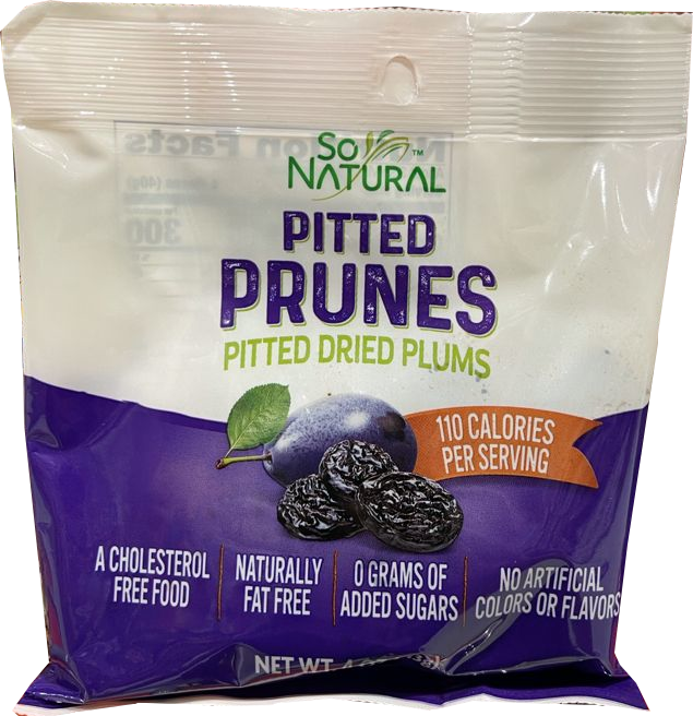 Pampa Natural Pitted Prunes , 4 oz