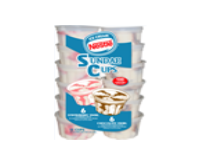 Nestle Sundae Ice Cream Cups, 12 ct