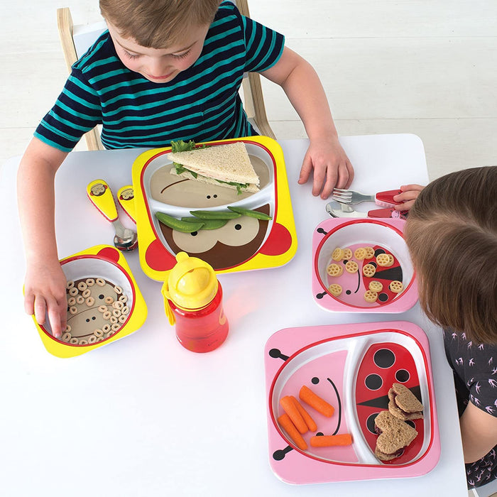 Skip Hop Baby Plate and Bowl Set, Monkey, 2 pcs