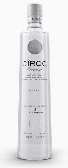 Ciroc Coconut Vodka, 37.5% Vol., 1 L