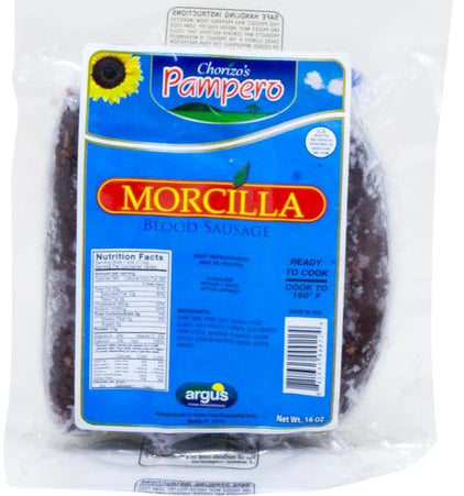 Pamperro Argentinian Morcilla Blood Sausage, 1 lb