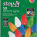 Sylvania Stay-Lit C9 LED Lights, Multicolor, 50 ct