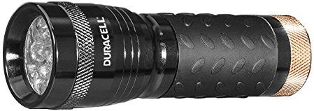 Duracell Compact LED Flashlight, Black, 4 ct