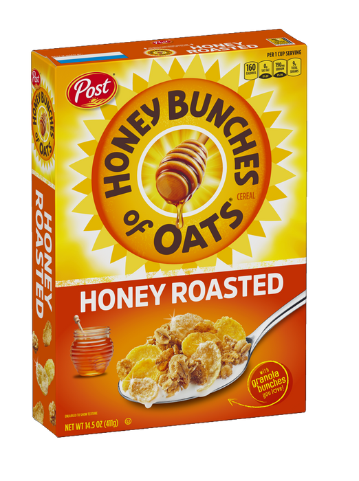 Post Honey Bunches Of Oats Crunchy Honey Roasted Cereal , 14.5 oz