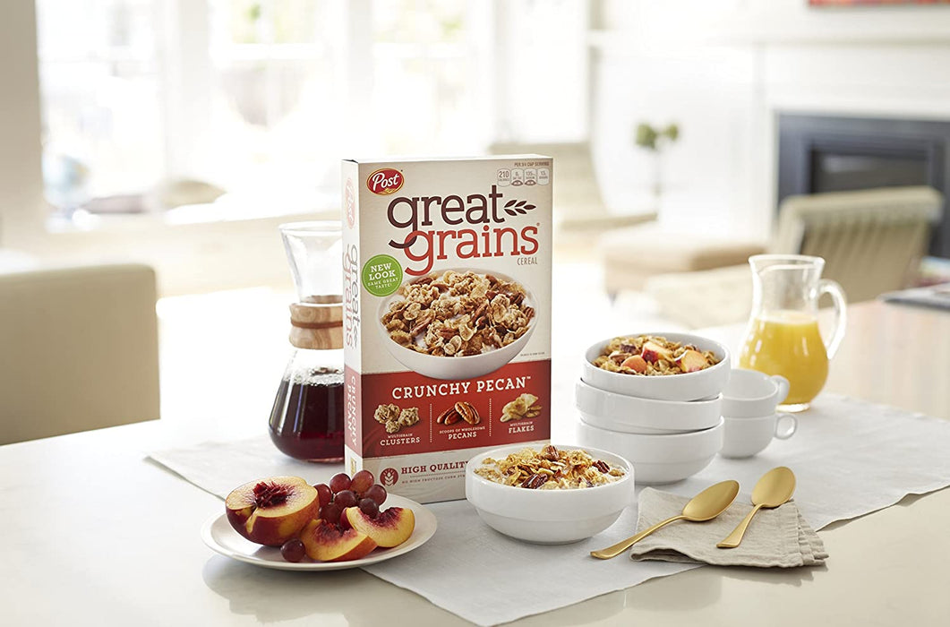 Post Great Grains Crunchy Pecan Cereal, 16 oz