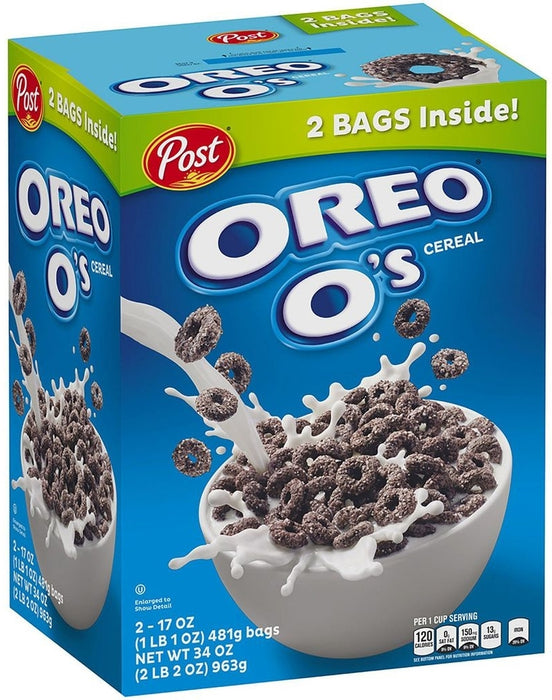 Post Oreo O's Cereal, 32 oz