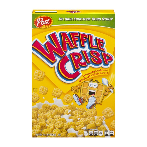 Post Waffle Crisp Cereal , 11.5 oz