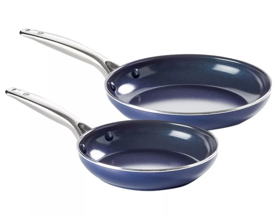 Blue Diamond 9.5-Inch & 11-Inch Non-Stick Frypan Set , 2 pcs