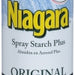 Niagara Original Spray Starch Plus (Almidon), Professional Finish, Easy Glide Ironing, 20 oz