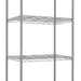 Home Basics 4-Layer Wire Shelf, 21 x 13.8 x 46.5 inch