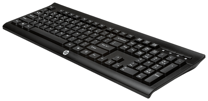 Hewlett Packard Wireless Keyboard K2500, 1 pc