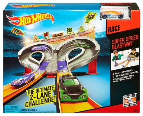 Hot Wheels Super Speed Blastway Track Set, Age 4+