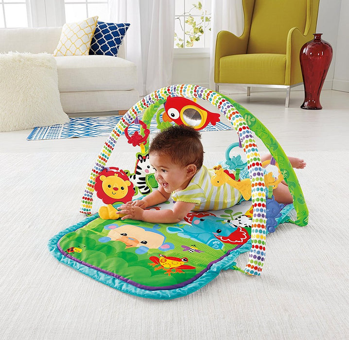 Fisher-Price Rainforest Friends 3-in-1 Musical Activity Gym, Model #CHP85