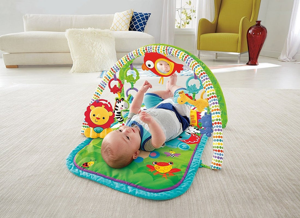Fisher-Price Rainforest Friends 3-in-1 Musical Activity Gym, Model #CHP85