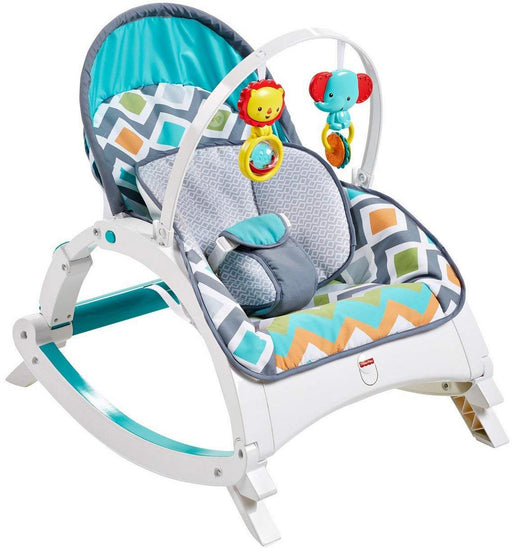 Fisher Price Newborn to Toddler Rocker, Glacier Wave, 