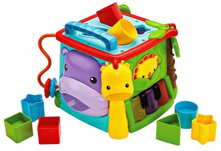 Fisher-Price Play & Learn Activity Cube, Model #DPM83