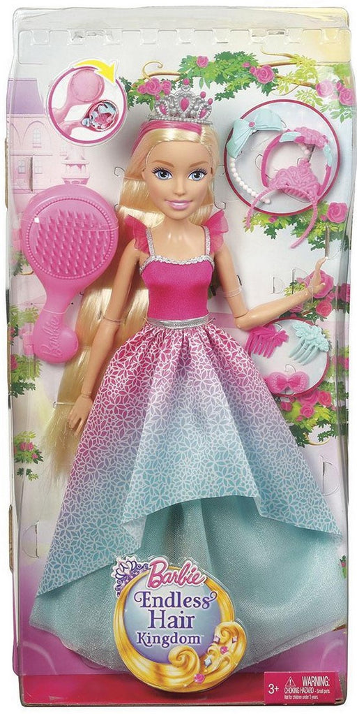 Barbie Endless Hair Kingdom Doll, Model #DPR98