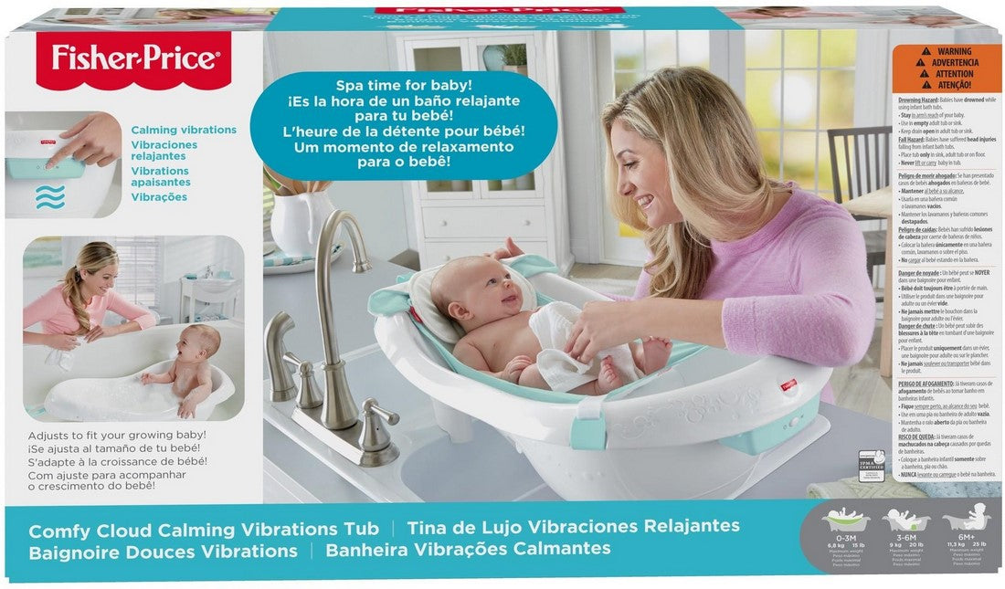 Toddler Tub Fisher Price Calming Waters Vibration Tub Buy Fisher