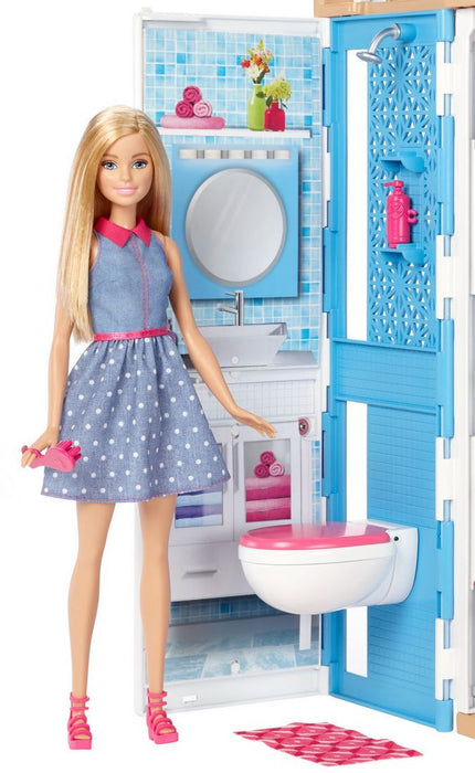 Barbie 2-Story House & Doll, Model #DVV48