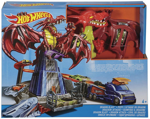 Hot Wheels Dragon Blast Playset, Model #DWL04