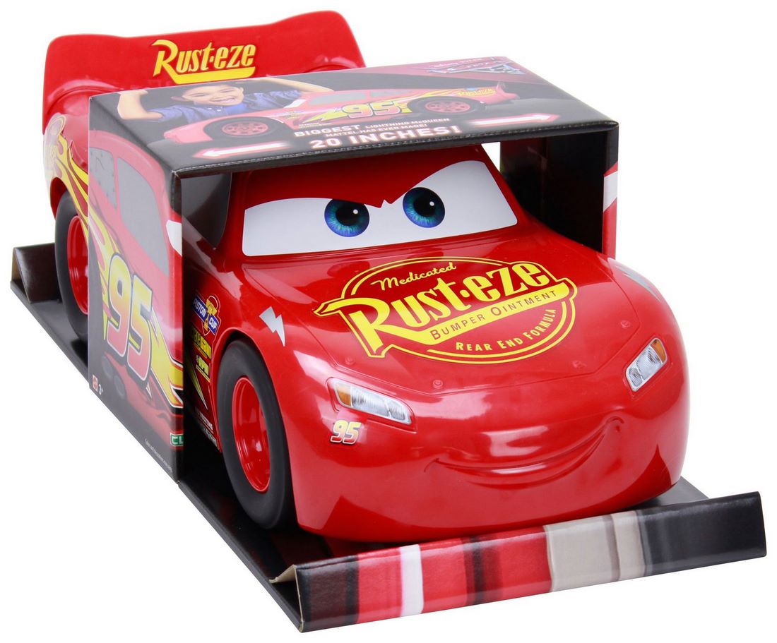  Cars 3 Disney Pixar 10-Inch Lightning McQueen Vehicle : Toys &  Games