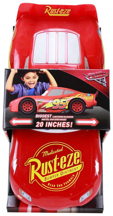 Mattel Disney Pixar Cars 3 Lightning McQueen 20-Inch Toy Car, Model #FBN52