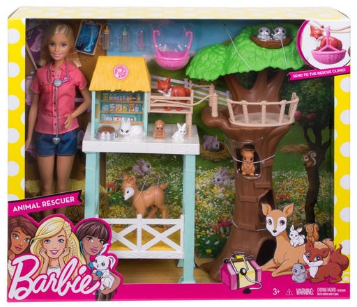 Barbie Animal Rescue Center Playset, Model #FCP78