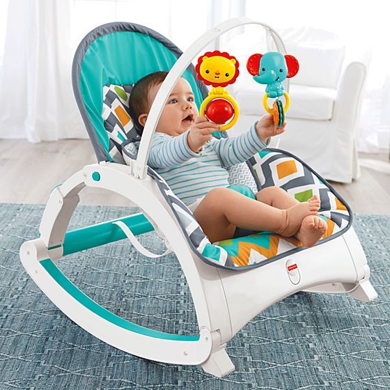 Fisher-Price Newborn-to-Toddler Portable Rocker, Model #FNB42