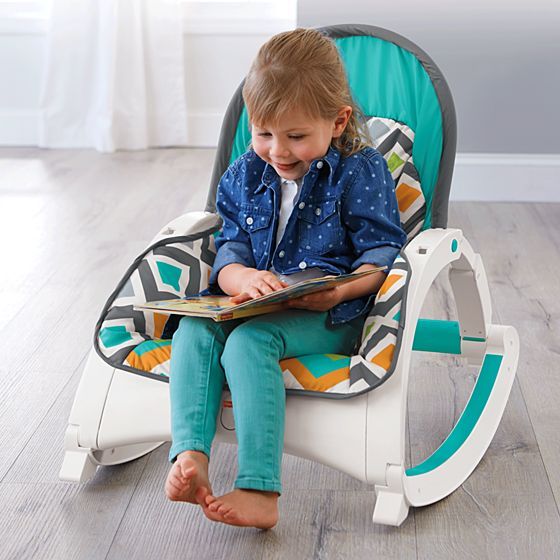 Fisher-Price Newborn-to-Toddler Portable Rocker, Model #FNB42