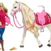 Barbie Interactive Horse & Doll, Model #FRV36