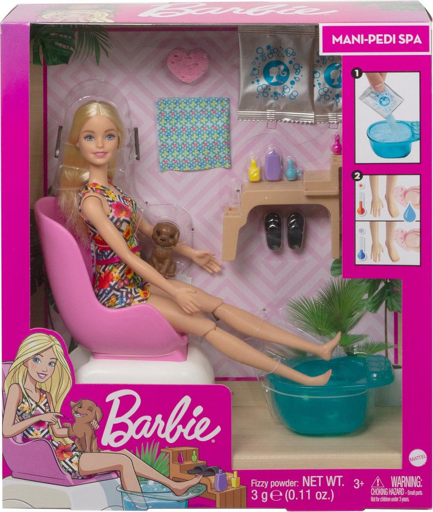 Barbie Pedicure Doll Playset , 1 ct