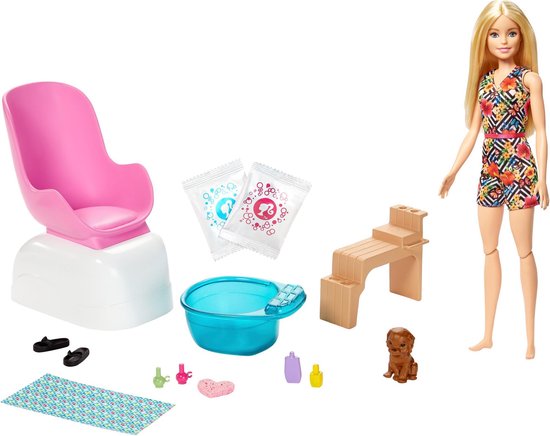 Barbie Pedicure Doll Playset , 1 ct