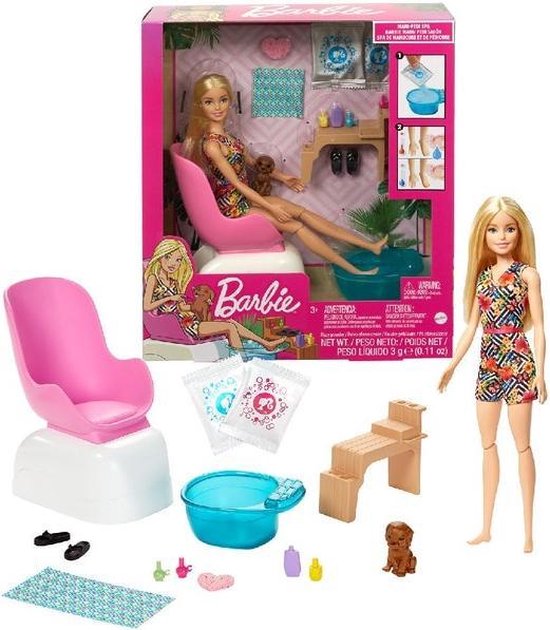 Barbie Pedicure Doll Playset , 1 ct