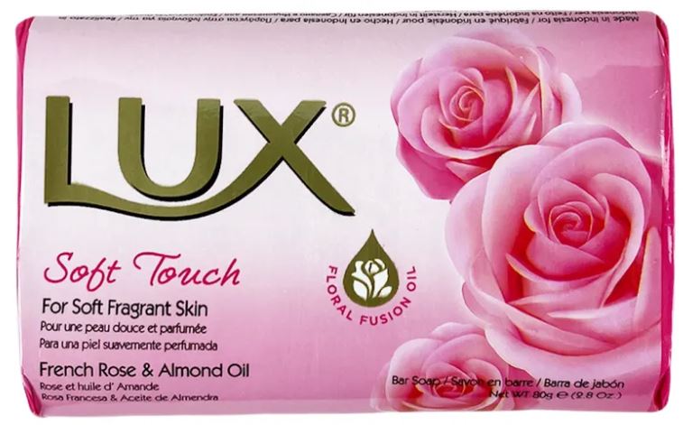 Lux Soft Touch Pink Bar Soap , 80 gr