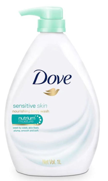 Dove Sensitive Skin Body Wash , 1 L