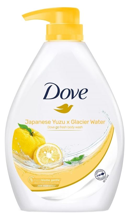 Dove Yuzu Fresh Body Wash , 1 L