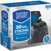 Berkley Jensen Strong Large Trash Bags, 30 gal